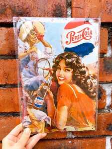  Pepsi-Cola retro signboard 