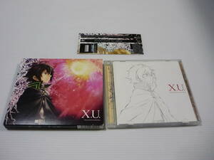 【送料無料】CD+DVD 終わりのセラフ オープニング&エンディング・テーマ / X.U. / Scapegoat by Sawanohiroyuki Nzk 澤野弘之(帯有)