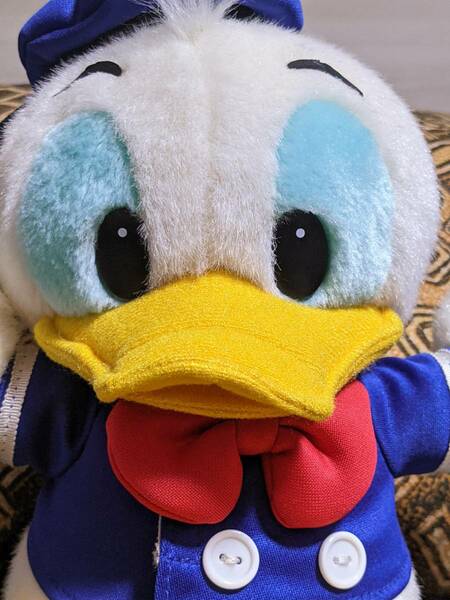 東京ディズニーリゾート/TDL/Donald Duck/ドナルドダック/ドナルド・ダック/ぬいぐるみ/可愛いお顔/フワフワな毛並み/約27cmぐらい