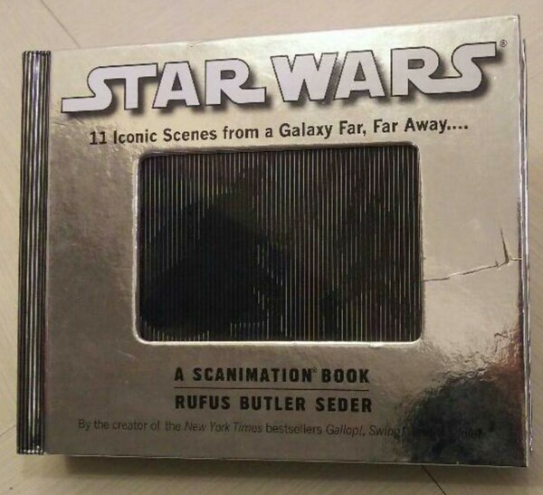 洋書 STAR WARS スターウォーズ スキャニメーションブック