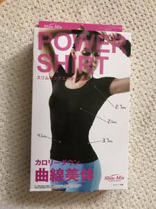 大幅値下げ期間限定価格売切新品スリムミックスパワーシャツ(サイズL～LL)ブラックこれからのシーズンにどうですか最後の2着です早い者勝ち