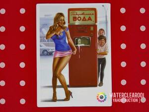 ▽▼▽23010-ExHS▽▼▽[VINTAGE SEXY LADY-STICKER] セクシーピンナップガール＊Russian & American