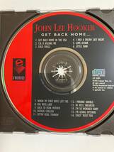 【ブルース】ジョン・リー・フッカー（John Lee Hooker)「ゲット・バック・ホーム...（Get Back Home...」(レア)中古CD、US初盤、BL-382 _画像5