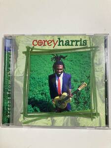 【ブルース】コーリー・ハリス(Corey Harris)「グリーンズ・フロム・ザ・ガーデン（Greens from the garden)」(レア)中古CD,US初盤,BL-384
