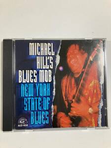 【ブルース】マイケル・ヒルズ・ブルース・モブ(MICHAEL HILL'S BLUES MOB)「ニューヨークステートオブブルース」レア中古CD,US初盤,BL-387