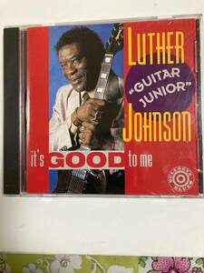 【ブルース】ルーサー”ギタージュニア”ジョンソン(LUTHER”GUITAR JUNIOR”JOHNSON)「」(レア)中古CD,US初盤,BL-421 