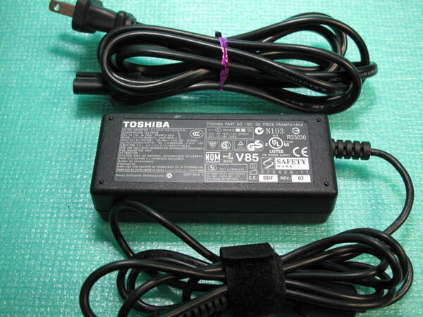 東芝ACアダプター　PA3467U-1ACA 19V TOSHIBA　dynabook PC