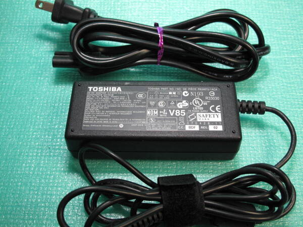 東芝ACアダプター PA3467U-1ACA 19V TOSHIBA dynabook PC