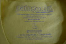 33S パタゴニア patagonia バックプリント 半袖Tシャツ 魚 オーガニックコットン【L】_画像3
