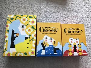 Now on Cheese ナウオンチーズ 空箱　3種セット