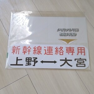 メモリアル185 記念入場券 新幹線リレー号