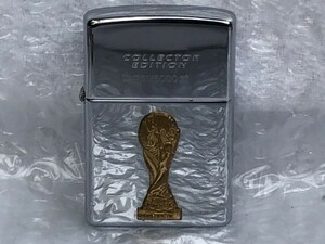 □■ ZIPPO FIFA WORLD CUP FRANCE98 ワールドカップ フランス 5000個限定 ■ ジッポー ライター ■ D ZIPPO XIV 1998年 4月製 ■ サッカー