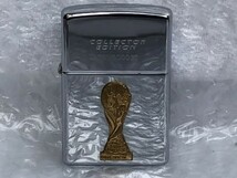 □■ ZIPPO FIFA WORLD CUP FRANCE98 ワールドカップ フランス 5000個限定 ■ ジッポー ライター ■ D ZIPPO XIV 1998年 4月製 ■ サッカー_画像1