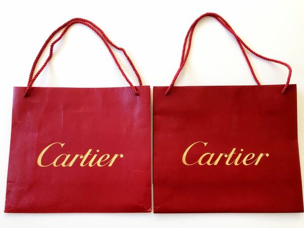 最終価格　Cartier カルティエ 紙袋 ショッパー ショップ袋