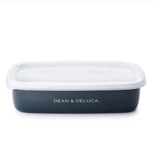 DEAN & DELUCAホーローコンテナーM チャコールグレー