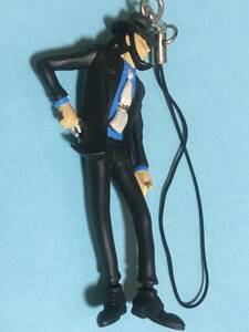  strap for mobile phone Jigen Daisuke rear gun Lupin III figure mascot accessory 