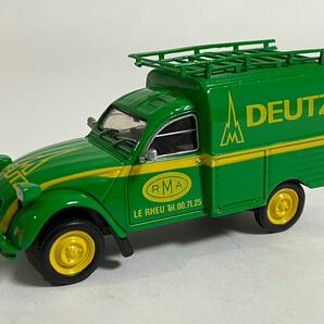 【Eligor Citroen 2CV Collection】シトロエン 2CV AKS 400 Deutz 1975 1/43 