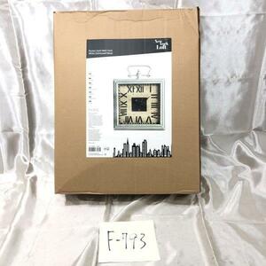 Pocket Style Wall Clock 時計 掛け時計 W35xD8xH46 cm F-793