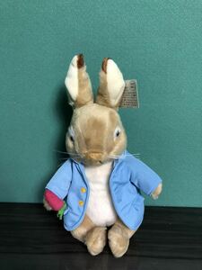 * unused goods * Peter Rabbit * soft toy * width 12 centimeter height 25 centimeter 