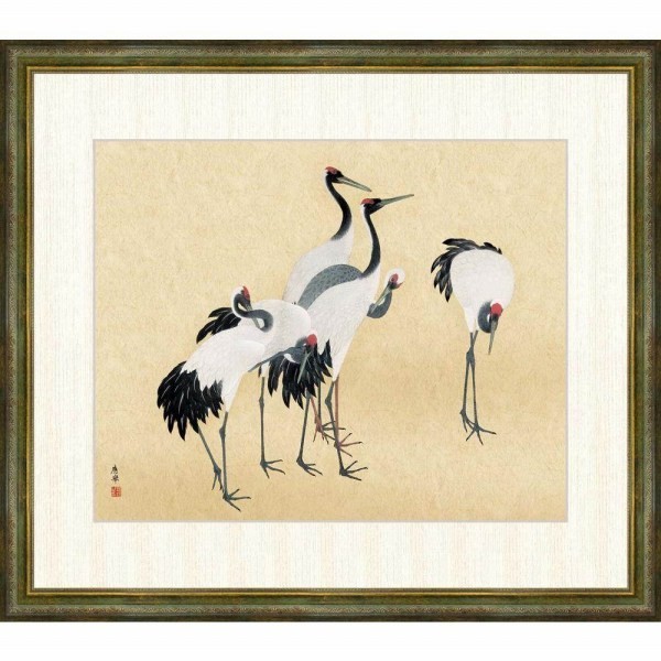 年最新Yahoo!オークション  絵画 群鶴絵画の中古品・新品・未