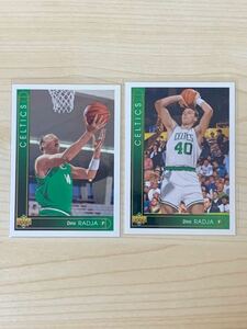 NBA Trading Card Dino Radja RC Rookie Card Upper Deck Set of 2 93-94 ディノラジャ ルーキーカード 2枚セット 90年代 Boston Celtics