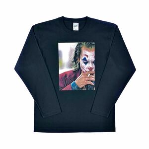 新品 大きい オーバーサイズ XXL 3XL 4XL 対応 JOKER ジョーカー 煙草 オスカー ホアキンフェニックス ビッグ ロンT 長袖 Tシャツ パーカー