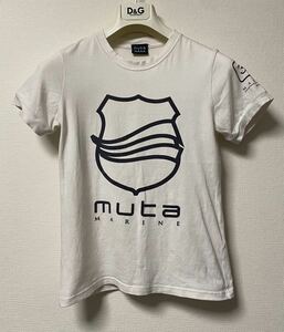 muta marine/ムータマリンTシャツ白S854