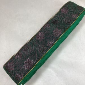 セール品 緑紫高貴華色 畳ヘリ 5m 材料 ハンドメイド 和風素材 お土産
