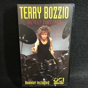 Terry Bozzio Terry bo geo Solo Drum drum ..VHS video videotape 