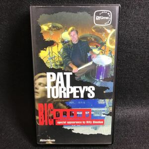 Big Drums Pat Torpey pad *to-pi- drum ..VHS video videotape 