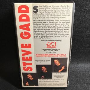 UP CLOSE STEVE GADD スティーヴ ガッド 教則 VHS ビデオ ビデオテープの画像2