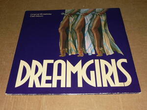 LP(米盤ミュージカル)／オリジナル・ブロードウェイ・キャスト「DREAMGIRLS」OBBA BABATUNDE，CLEAVANT DERRICKS '82年／ほぼ美盤、美再生