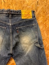 メンズ パンツ ペインター ♪ Levi's 503 リーバイス デニム ジーンズ インディゴ 加工 FC558TC/ W30_画像7