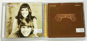 【※レンタル落ち※】 カーペンターズ CARPENTERS CD アルバム THE SINGLES 1969-1973 シングルス & By Request バイリクエスト