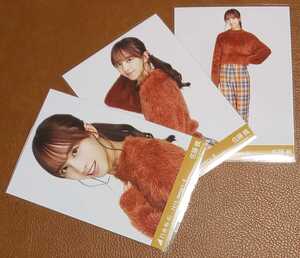 乃木坂46 佐藤楓 アースカラー 会場限定 生写真 3種 2019.January-Ⅱ