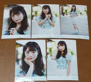 乃木坂46 斉藤優里 ジコチューで行こう! Web限定 生写真 個別 5種コンプ