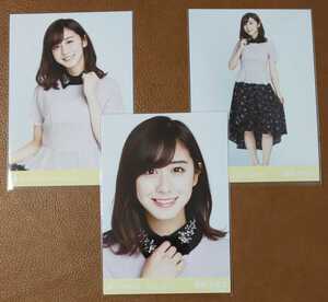 乃木坂46 斎藤ちはる つけ襟 会場限定 生写真 3種 コンプ 2017.July-Ⅴ