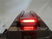 LEDブレーキライト付き サドルバッグカバー　Harley Elevtra glide 94-13_画像4