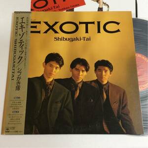 シブがき隊 / エキゾチック / EXOTIC / LP レコード / 1985 /