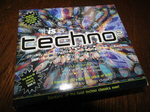 this is ... techno 2 CD3枚組 CD1:Techno Classics 1-11 / CD2:Techno Classics 12-22 / CD3:Free Bonus Mix CD