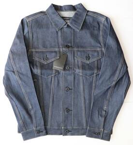 定価31000 新品 本物 OVERDESIGN リジッド デニム ジャケット THIRD DENIM JACKET "RIGID" P18110617JK S オーバーデザイン 1063