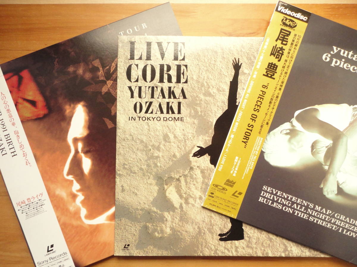 大切な 大量 レーザーディスク 一箱まとめて beatles ymo boowy 尾崎豊