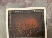 UN demonic hordes 1枚　アンリミテッド　プレイド_画像3