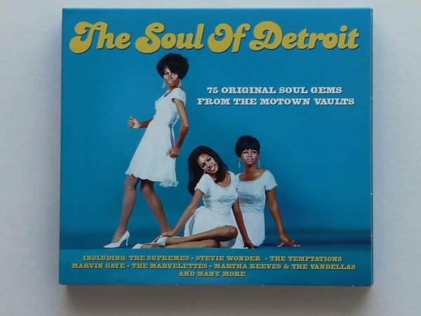◎ The Soul Of Detroit / 75 ORIGINAL MOTOWN GEMS ◎ 3CD 洋盤