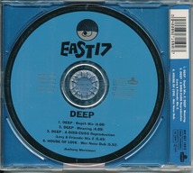 EAST17 / イースト17 / DEEP /EU盤/中古CDS!!44537_画像2