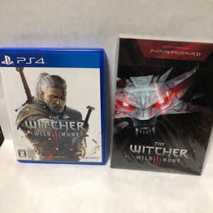 PS4 ウィッチャー3 ワイルドハント 初回限定盤特典アートブック&サウンドトラックCD