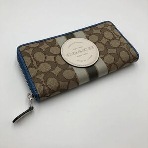 COACH コーチ　ラウンドファスナー財布　3473 SVR1V