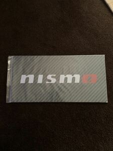  regular goods that time thing genuine article Nissan original NISMO number plate mask carbon pattern . for new goods rare rare waste number complete sale GT-R