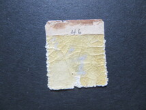 手彫切手　鳥１２銭（イ）（使用済み、1875年）_画像2