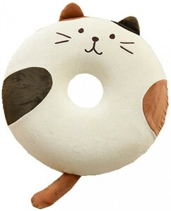 Rorolin иен сиденье подушка форма бублика подушка для сидения поясница данный кошка .. Chan .. группа подушка сиденье подушка стул накладка стул для круг 40cm